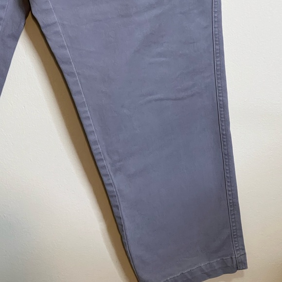 LANDS END GRAY MID RISE PANTS SZ 14 - Picture 5 of 7